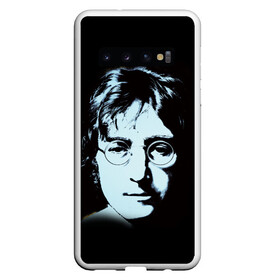 Чехол для Samsung Galaxy S10 с принтом Джон Леннон 7 в Новосибирске, Силикон | Область печати: задняя сторона чехла, без боковых панелей | john lennon | the beatles | битлс | джон леннон
