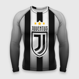 Мужской рашгард 3D с принтом Ювентус Новый Логотип в Новосибирске,  |  | juve | juventus | juvi | logo | юве | ювентус | юви