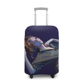 Чехол для чемодана 3D с принтом Scarlett Johansson в Новосибирске, 86% полиэфир, 14% спандекс | двустороннее нанесение принта, прорези для ручек и колес | Тематика изображения на принте: scarlett johansson | скарлет йохансон | скарлетт йоханссон