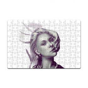 Пазл магнитный 126 элементов с принтом Scarlett Johansson в Новосибирске, полимерный материал с магнитным слоем | 126 деталей, размер изделия —  180*270 мм | scarlett johansson | скарлет йохансон | скарлетт йоханссон