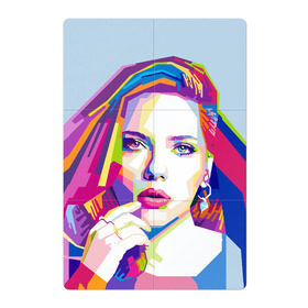 Магнитный плакат 2Х3 с принтом Scarlett Johansson в Новосибирске, Полимерный материал с магнитным слоем | 6 деталей размером 9*9 см | Тематика изображения на принте: scarlett johansson | скарлет йохансон | скарлетт йоханссон