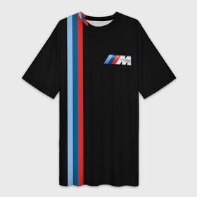 Платье-футболка 3D с принтом BMW BLACK COLLECTION | БМВ в Новосибирске,  |  | bmw | bmw motorsport | bmw performance | carbon | m | motorsport | performance | sport | бмв | карбон | моторспорт | спорт