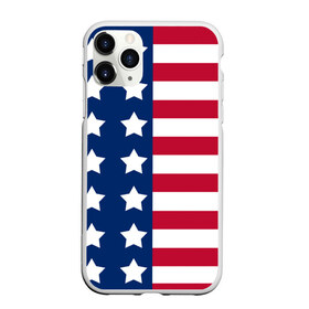 Чехол для iPhone 11 Pro матовый с принтом USA FLAG АМЕРИКАНСКИЙ ФЛАГ в Новосибирске, Силикон |  | Тематика изображения на принте: star | usa | америка | белый | звезды | красный | линии | полосы | популярные | синий | сша | триколор | туристические | флаг | цвет | штаты