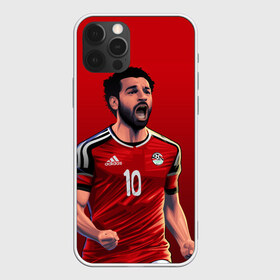 Чехол для iPhone 12 Pro Max с принтом Мохамед Салах в Новосибирске, Силикон |  | Тематика изображения на принте: mohamed salah ghaly | ливерпуль | мохаммед салах хамед гали | сборная египта | спорт | футбол