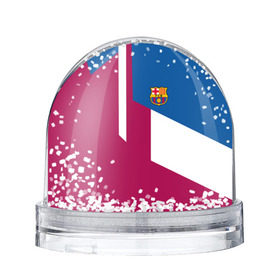 Водяной шар с принтом FC Barcelona 2018 в Новосибирске, Пластик | Изображение внутри шара печатается на глянцевой фотобумаге с двух сторон | fc | барселона | эмблема