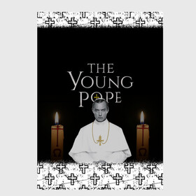 Скетчбук с принтом Молодой Папа The Young Pope в Новосибирске, 100% бумага
 | 48 листов, плотность листов — 100 г/м2, плотность картонной обложки — 250 г/м2. Листы скреплены сверху удобной пружинной спиралью | the young pope | молодой папа