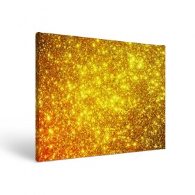 Холст прямоугольный с принтом Золотой блеск в Новосибирске, 100% ПВХ |  | abstraction | gold | rich | texture | богатство | золотая абстракция | золото | кубики | текстура