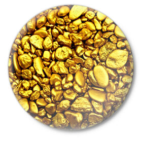 Значок с принтом Золотые камешки в Новосибирске,  металл | круглая форма, металлическая застежка в виде булавки | abstraction | gold | rich | texture | богатство | золотая абстракция | золото | кубики | текстура