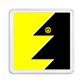 Магнит 55*55 с принтом Borussia Dortmund 2018 Storm в Новосибирске, Пластик | Размер: 65*65 мм; Размер печати: 55*55 мм | боруссия | дортмунд
