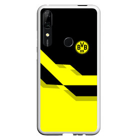 Чехол для Honor P Smart Z с принтом FC Borussia Dortmund 2018 в Новосибирске, Силикон | Область печати: задняя сторона чехла, без боковых панелей | Тематика изображения на принте: боруссия | дортмунд