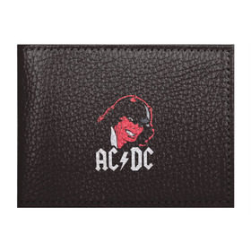 Обложка для студенческого билета с принтом Чёрт AC/DC в Новосибирске, натуральная кожа | Размер: 11*8 см; Печать на всей внешней стороне | Тематика изображения на принте: ac dc | acdc | ангус янг | блюз рок | крис слэйд | рок группа | рок н ролл | стиви янг | хард рок | эксл роуз