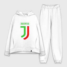 Женский костюм хлопок Oversize с принтом Ювентус в Новосибирске,  |  | juventus football club