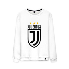 Мужской свитшот хлопок с принтом Juventus Football Club в Новосибирске, 100% хлопок |  | juventus football club