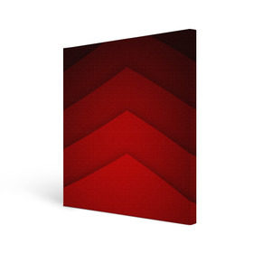 Холст квадратный с принтом Красные полосы в Новосибирске, 100% ПВХ |  | Тематика изображения на принте: абстракция | геометрия | красный | модные.мода | оттенки | пирамиды | полосы.линии | тренды | треугольники | узоры