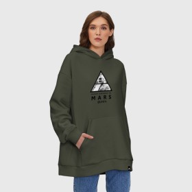 Худи SuperOversize хлопок с принтом Thirty Seconds to Mars в Новосибирске, 70% хлопок, 30% полиэстер, мягкий начес внутри | карман-кенгуру, эластичная резинка на манжетах и по нижней кромке, двухслойный капюшон
 | 30 seconds to mars | 30 секунд до марса | 30stm | thirty seconds to mars | альтернативный | гранж | группа | джаред | лето | нео | орел | пост | прогрессивны | прогрессивный | рок | хард | шеннон