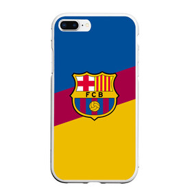 Чехол для iPhone 7Plus/8 Plus матовый с принтом FC Barcelona 2018 Colors в Новосибирске, Силикон | Область печати: задняя сторона чехла, без боковых панелей | Тематика изображения на принте: fc | fc barcelona | fcb | fly emirates | ronaldo | абстракция | барселона | геометрия | зож | клуб | линии | месси | модные | мяч | реал мадрид | спорт | спортивные | тренды | футбол | футбольный клуб | эмблема