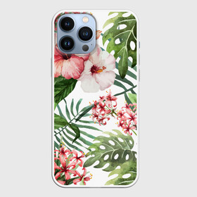 Чехол для iPhone 13 Pro Max с принтом Таинственный остров в Новосибирске,  |  | vppdgryphon | арт | краска | остров | тропики | цветные | цветок | цветы