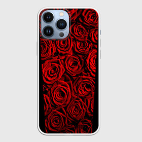 Чехол для iPhone 13 Pro Max с принтом RED ROSES   КРАСНЫЕ РОЗЫ в Новосибирске,  |  | Тематика изображения на принте: букет | красный | лепестки | модные | полосы | природа | растения | розочки | розы | сад | тренды | цвет | цветы | черный