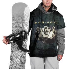 Накидка на куртку 3D с принтом Группа Bon Jovi в Новосибирске, 100% полиэстер |  | Тематика изображения на принте: bon jovi | бон | бон джови | глэм | группа | джови | джон | рок | хард