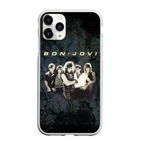 Чехол для iPhone 11 Pro матовый с принтом Группа Bon Jovi в Новосибирске, Силикон |  | bon jovi | бон | бон джови | глэм | группа | джови | джон | рок | хард