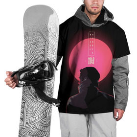 Накидка на куртку 3D с принтом Бегущий по лезвию в Новосибирске, 100% полиэстер |  | 2049 | blade runner | cyberpunk | андроид | бегущий по лезвию | кей | киберпанк | репликант | рик декарт