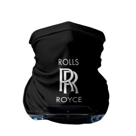 Бандана-труба 3D с принтом Rolls Royce phantom в Новосибирске, 100% полиэстер, ткань с особыми свойствами — Activecool | плотность 150‒180 г/м2; хорошо тянется, но сохраняет форму | luxury | phantom | rich | rolls royce | rr | авто | автомобили | бренд | известные | логотип | машина | надписи | огни | ролс ройс | роскошь | тень | фары | черный