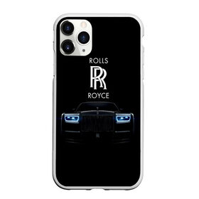 Чехол для iPhone 11 Pro матовый с принтом Rolls Royce phantom в Новосибирске, Силикон |  | Тематика изображения на принте: luxury | phantom | rich | rolls royce | rr | авто | автомобили | бренд | известные | логотип | машина | надписи | огни | ролс ройс | роскошь | тень | фары | черный