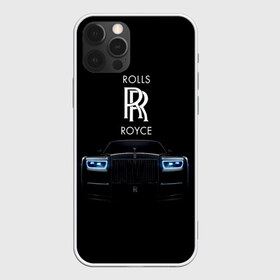 Чехол для iPhone 12 Pro Max с принтом Rolls Royce phantom в Новосибирске, Силикон |  | Тематика изображения на принте: luxury | phantom | rich | rolls royce | rr | авто | автомобили | бренд | известные | логотип | машина | надписи | огни | ролс ройс | роскошь | тень | фары | черный