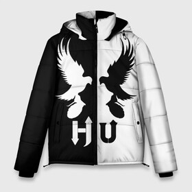 Мужская зимняя куртка 3D с принтом Черно-белый Hollywood Undead в Новосибирске, верх — 100% полиэстер; подкладка — 100% полиэстер; утеплитель — 100% полиэстер | длина ниже бедра, свободный силуэт Оверсайз. Есть воротник-стойка, отстегивающийся капюшон и ветрозащитная планка. 

Боковые карманы с листочкой на кнопках и внутренний карман на молнии. | charlie scene | danny | funny man | hollywood | j dog | johnny 3 tears | undead | альтернативный | андед | голивуд | голливудская | группа | кранккор | метал | нежить | ню | реп | рок | рэп | рэпкор