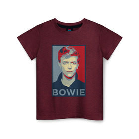 Детская футболка хлопок с принтом David Bowie в Новосибирске, 100% хлопок | круглый вырез горловины, полуприлегающий силуэт, длина до линии бедер | bowie | david | альтернативный | арт | боуи | глэм | джаз | дэвид | музыка | музыкант | певец | поп | попрок | психоделический | рок | соул | хард | хардрок | экспериментальный | электронная | эмбиент