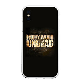 Чехол для iPhone XS Max матовый с принтом Hollywood Undead звезда в Новосибирске, Силикон | Область печати: задняя сторона чехла, без боковых панелей | Тематика изображения на принте: charlie scene | danny | funny man | hollywood | j dog | johnny 3 tears | undead | альтернативный | андед | голивуд | голливудская | группа | кранккор | метал | нежить | ню | реп | рок | рэп | рэпкор