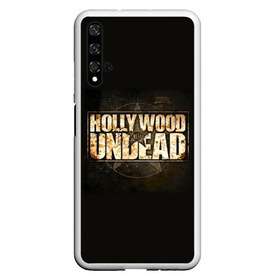 Чехол для Honor 20 с принтом Hollywood Undead звезда в Новосибирске, Силикон | Область печати: задняя сторона чехла, без боковых панелей | charlie scene | danny | funny man | hollywood | j dog | johnny 3 tears | undead | альтернативный | андед | голивуд | голливудская | группа | кранккор | метал | нежить | ню | реп | рок | рэп | рэпкор