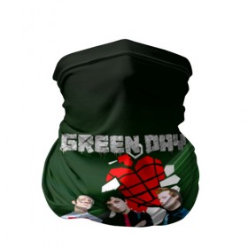 Бандана-труба 3D с принтом Группа Green Day в Новосибирске, 100% полиэстер, ткань с особыми свойствами — Activecool | плотность 150‒180 г/м2; хорошо тянется, но сохраняет форму | american idiot | green day | альтернативный | билли джо армстронг | грин дей | группа | зелёный день | майк дёрнт | музыка | надпись | панк | поп | поппанк | рок | тре кул