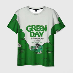 Мужская футболка 3D с принтом Монстр Green Day в Новосибирске, 100% полиэфир | прямой крой, круглый вырез горловины, длина до линии бедер | american idiot | green day | альтернативный | билли джо армстронг | грин дей | группа | зелёный день | майк дёрнт | музыка | надпись | панк | поп | поппанк | рок | тре кул