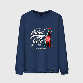 Мужской свитшот хлопок с принтом Nuka-Cola Corporation в Новосибирске, 100% хлопок |  | fallout | nuka cola corporation