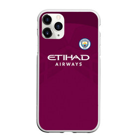 Чехол для iPhone 11 Pro матовый с принтом Манчестер Сити Форма Away 2018 в Новосибирске, Силикон |  | citi | city | cyty | manchester | siti | sity | англия | болельщик | горожане | гостевая | манчестер | сити | фанат | футбольная форма