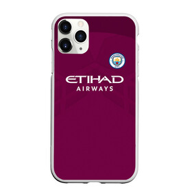 Чехол для iPhone 11 Pro Max матовый с принтом Манчестер Сити Форма Away 2018 в Новосибирске, Силикон |  | citi | city | cyty | manchester | siti | sity | англия | болельщик | горожане | гостевая | манчестер | сити | фанат | футбольная форма