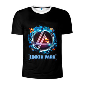 Мужская футболка 3D спортивная с принтом Двигатель Linkin Park в Новосибирске, 100% полиэстер с улучшенными характеристиками | приталенный силуэт, круглая горловина, широкие плечи, сужается к линии бедра | bennington | chester | linkin park | альтернативный метал | альтернативный рок | беннингтон | группа | линкин парк | музыкант | ню метал | певец | рок | рэп | рэп рок | честер | электроник рок