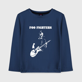 Детский лонгслив хлопок с принтом Foo Fighters в Новосибирске, 100% хлопок | круглый вырез горловины, полуприлегающий силуэт, длина до линии бедер | ff | foo fighters | альтернативный | группа | дэйв грол | крис шифлетт | метал | музыка | надпись | нэйт мендел | постгранж | пэт смир | рок | тейлор хокинс | фу файтерс | фф | хард | хардрок