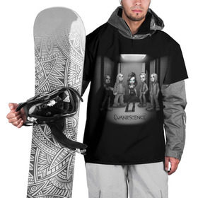 Накидка на куртку 3D с принтом Группа Evanescence в Новосибирске, 100% полиэстер |  | evanescence | альтернативный | готик | группа | джен маджура | исчезновение | метал | ню | рок | синий | тим маккорд | трой маклоухорн | уилл хант | хард | эванесенс | эми ли