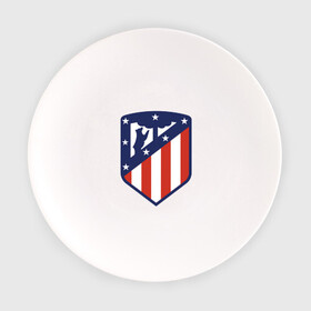 Тарелка с принтом Atletico Madrid в Новосибирске, фарфор | диаметр - 210 мм
диаметр для нанесения принта - 120 мм | Тематика изображения на принте: atletico | madrid | атлетико | мадрид | франция