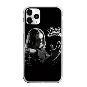 Чехол для iPhone 11 Pro матовый с принтом Оззи Осборн в Новосибирске, Силикон |  | black sabbath | ozzy osbourne | оззи осборн