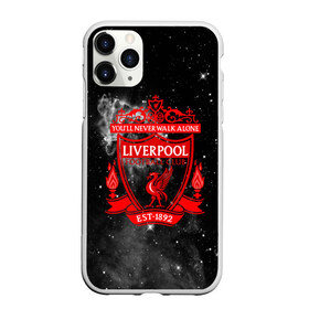 Чехол для iPhone 11 Pro матовый с принтом FC LIVERPOOL в Новосибирске, Силикон |  | fc liverpool | футбол | футбольный клуб