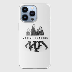 Чехол для iPhone 13 Pro с принтом Группа Imagine Dragons в Новосибирске,  |  | Тематика изображения на принте: dragons | imagine | альтернативный | американская | бэн макки | группа | драгонс | дэн платцман | дэн рейнольдс | имеджин | инди | индирок | поп | рок | уэйн сермон | электроник