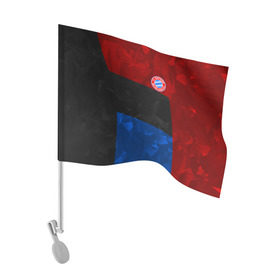 Флаг для автомобиля с принтом FC Bayern 2018 Abstract colors в Новосибирске, 100% полиэстер | Размер: 30*21 см | bayern | fc | абстракция | бавария | геометрия | спорт | футбольный клуб