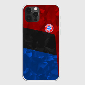 Чехол для iPhone 12 Pro с принтом FC Bayern 2018 Abstract colors в Новосибирске, силикон | область печати: задняя сторона чехла, без боковых панелей | bayern | fc | абстракция | бавария | геометрия | спорт | футбольный клуб