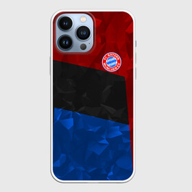 Чехол для iPhone 13 Pro Max с принтом FC Bayern 2018 Abstract colors в Новосибирске,  |  | bayern | fc | абстракция | бавария | геометрия | спорт | футбольный клуб