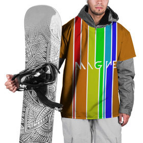 Накидка на куртку 3D с принтом Imagine Dragons краска в Новосибирске, 100% полиэстер |  | Тематика изображения на принте: альтернативный | американская | группа | драгонс | имеджин | инди | индирок | поп | рок | электроник