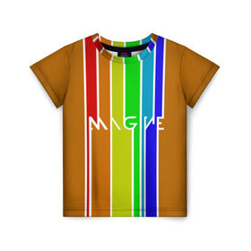 Детская футболка 3D с принтом Imagine Dragons краска в Новосибирске, 100% гипоаллергенный полиэфир | прямой крой, круглый вырез горловины, длина до линии бедер, чуть спущенное плечо, ткань немного тянется | Тематика изображения на принте: альтернативный | американская | группа | драгонс | имеджин | инди | индирок | поп | рок | электроник