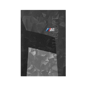 Обложка для паспорта матовая кожа с принтом BMW 2018 Black Design в Новосибирске, натуральная матовая кожа | размер 19,3 х 13,7 см; прозрачные пластиковые крепления | bmw | автомобиль | автомобильные | бмв | машины